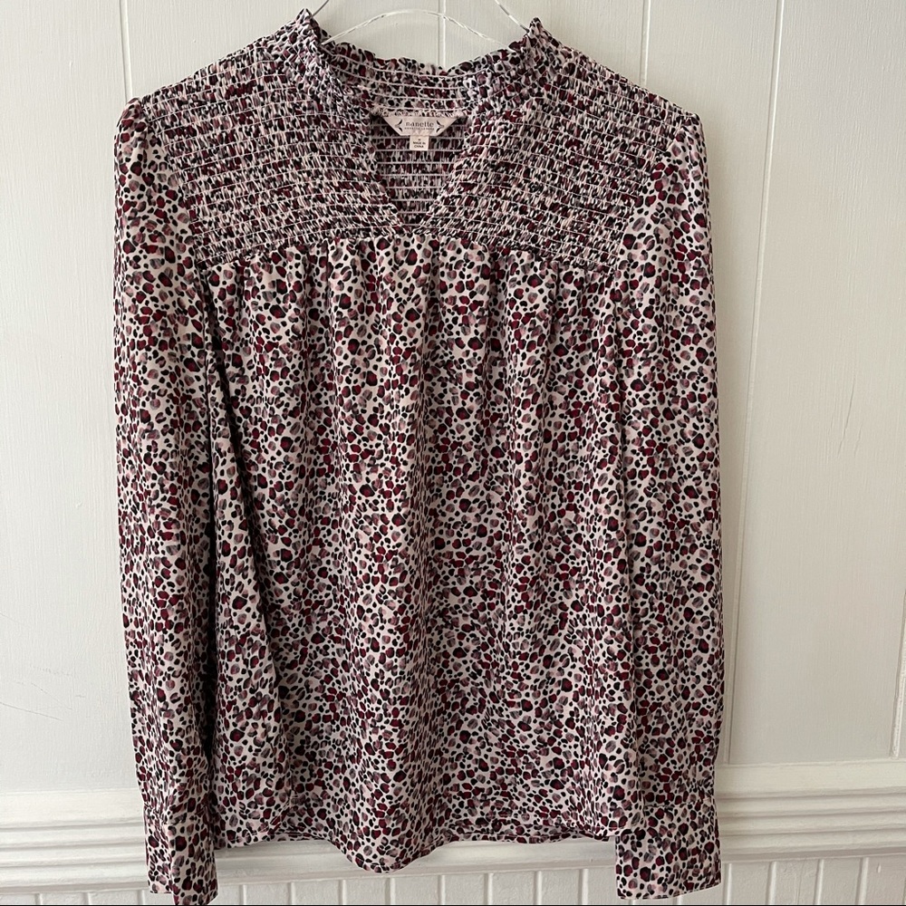 Nanette Lenore Leopard Blouse